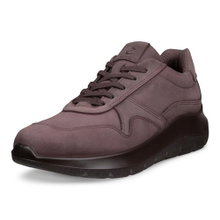ECCO Sneaker Valerie WP (Nubukleder, wasserdicht) dunkelviolett Damen