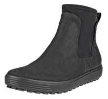 ECCO Stiefelette Soft 7 Tred Chelsea GTX (Nubukleder, wasserdicht) schwarz Damen