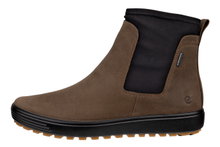 ECCO Stiefelette Soft 7 Tred Chelsea GTX (Nubukleder, wasserdicht) hellbraun Damen