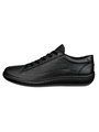 ECCO Sneaker Soft Zero WP (Premium-Leder, wasserdicht) schwarz Herren