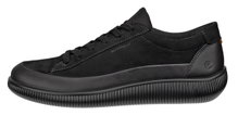 ECCO Sneaker Soft Zero WP (Premium-Leder, wasserdicht) schwarz Damen