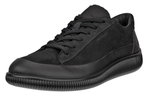 ECCO Sneaker Soft Zero WP (Premium-Leder, wasserdicht) schwarz Damen