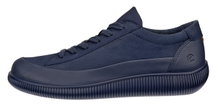 ECCO Sneaker Soft Zero WP (Premium-Leder, wasserdicht) marineblau Damen