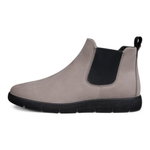 ECCO Stiefelette Bella 2 Chelsea Boot (Nubukleder) grau Damen