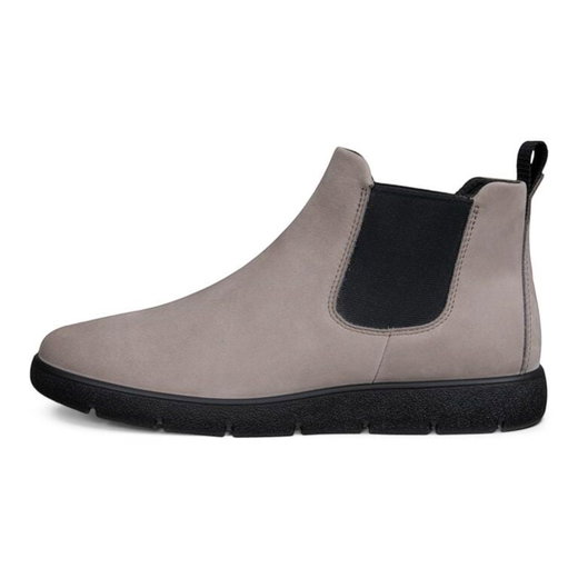 ECCO Stiefelette Bella 2 Chelsea Boot (Nubukleder) grau Damen