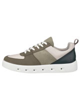 ECCO Sneaker Street 720 GTX (Glattleder, wasserdicht) grau/bunt Herren