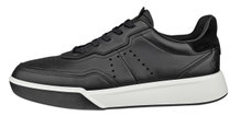ECCO Sneaker Street Court Lea (Premium Leder) schwarz Herren
