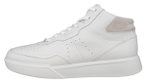 ECCO Alltag-Travelschuhe Street Court High-Top (Premium-Leder) weiss Herren