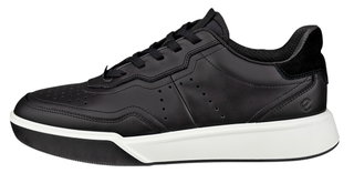 ECCO Sneaker Street Court Lea (Premium-Leder) schwarz Damen