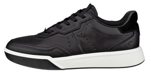 ECCO Sneaker Street Court Lea (skóra premium) czarny damski