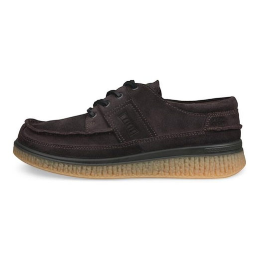 ECCO Alltag-Travelschuhe Walker 3.0 (Veloursleder) dunkelbraun Herren