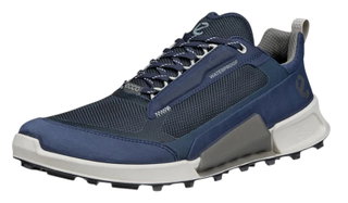 ECCO Wanderschuhe Biom 2.1 X Mountain Low (wasserdicht, Nubukleder) blau Herren
