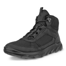 ECCO buty trekkingowe MX Mid-Cut WP (skóra nubukowa, wodoodporne) czarne męskie