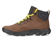 ECCO Wanderschuhe MX Mid WP (Veloursleder, wasserdicht) braun/schwarz Herren