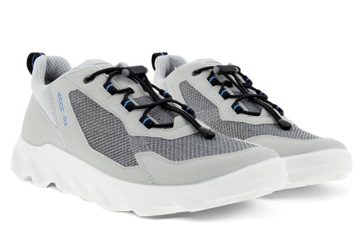 ECCO Wanderschuhe MX Low Breathru - robust, strapazierfähige Sohle - grau Herren