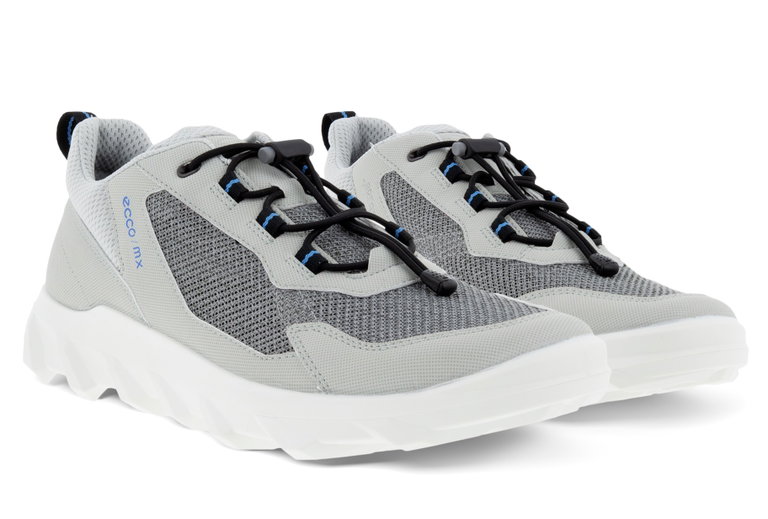 ECCO Wanderschuhe MX Low Breathru - robust, strapazierfähige Sohle - grau Herren