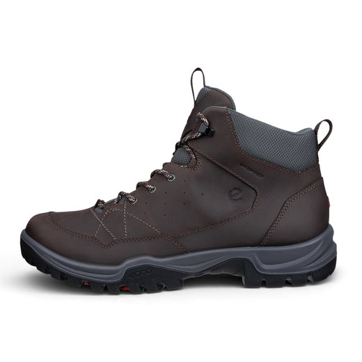 ECCO Wanderschuhe Receptor Trekk WP (Nubukleder, wasserdicht) dunkelbraun Herren