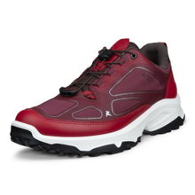 ECCO buty trekkingowe Receptor XP GTX (system szybkiego sznurowania, wodoodporne) chili czerwony/brązowy damskie