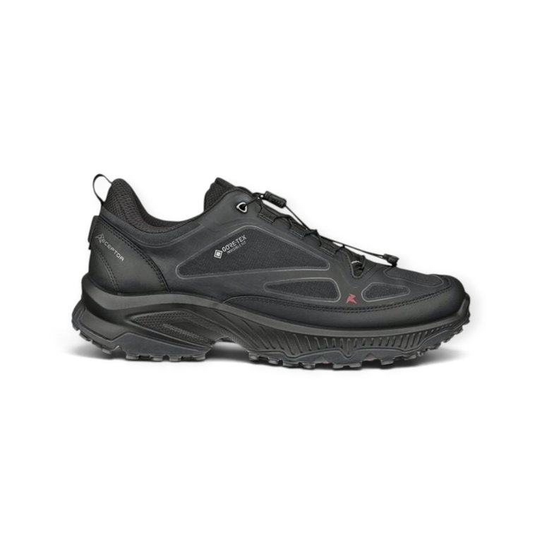 ECCO buty trekkingowe Receptor XP GTX (skóra premium, wodoodporne) czarne męskie