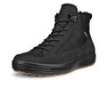 ECCO Wanderschuhe Soft 7 Tred High-Cut (Nubukleder, wasserdicht) schwarz Herren