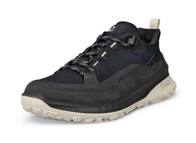ECCO Wanderschuhe ULT-TRN Low (wasserdicht, Nubukleder) schwarz Damen
