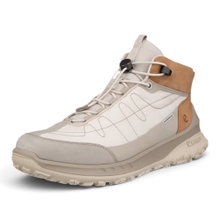 ECCO Wanderschuhe ULT-TRN Mid-Cut WP (Schnellschnürsystem, wasserdicht) beige/grau Damen