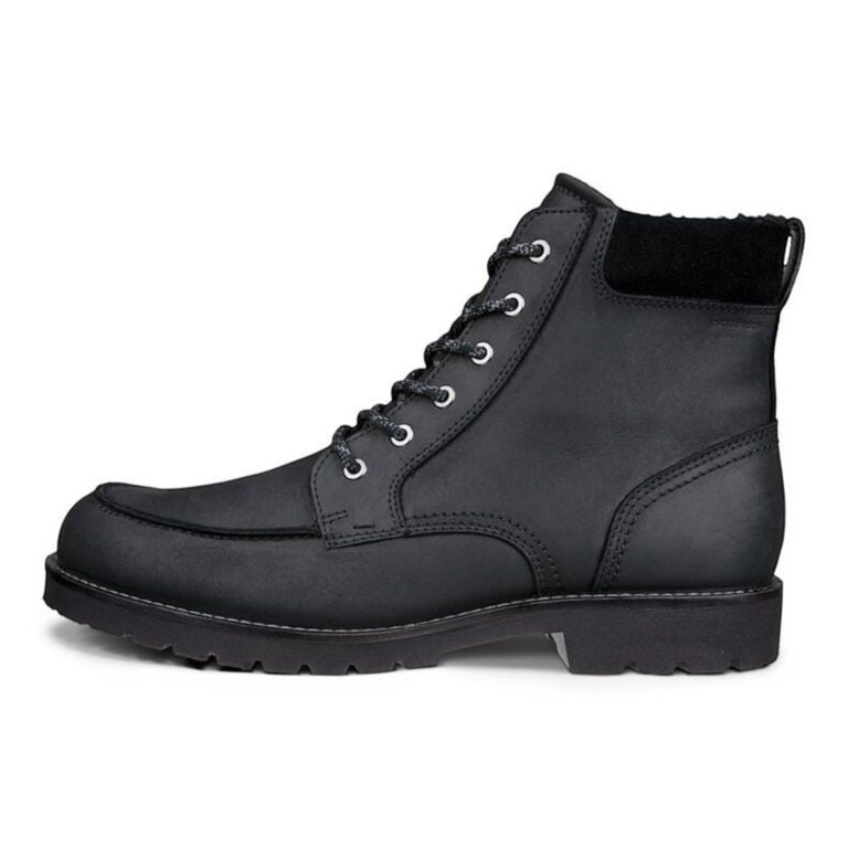 ECCO Winterstiefel Charlestown (Nubukleder, wasserdicht) schwarz Herren