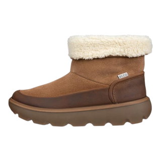ECCO Glacia Ankle Boot WP Winter Boots (Suede, waterproof) camel brown ladies