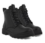 ECCO Winterstiefel Grainer 6IN Boot Warm (Ecco-Leder, wasserabweisend und warm) schwarz Damen