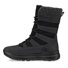 ECCO Winterstiefel Solice Boot High (Nubukleder, Primaloft®-Bio-Isolierung) schwarz Damen