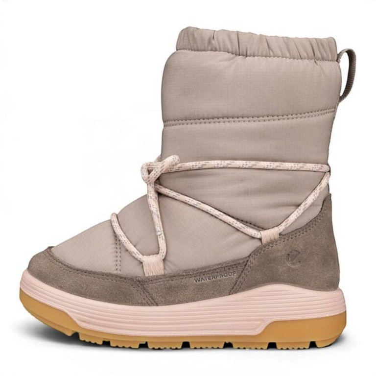 ECCO Winterstiefel Urban Snowboarder 2.0 Tall Boot (warm gefüttert, wasserdicht) braun Mädchen