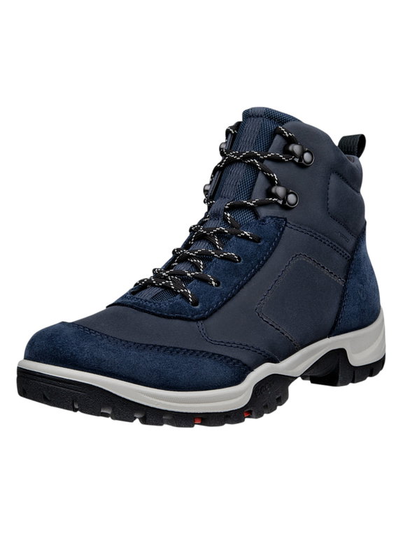 ECCO Winter-Wanderschuhe Xpedition III WP Boot (Premium-Leder, wasserdicht) marineblau Damen
