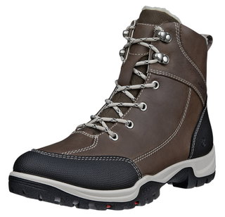 ECCO zimowe buty Xpedition III WP/WL (skóra nubukowa, wodoodporne, ciepłe) brązowo/czarne damskie