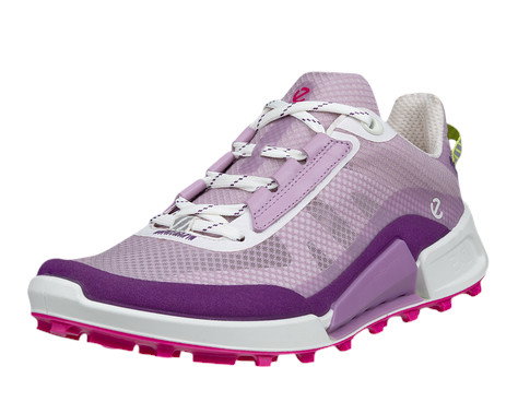 ECCO Biom 2.1 X Mountain Hiking Shoes (Textile, Full Grain Leather) Purple Ladies