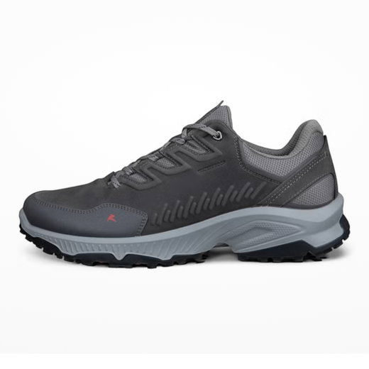 ECCO Wanderschuhe Receptor XP WP (Nubuckleder, wasserdicht) magnetgrau Herren