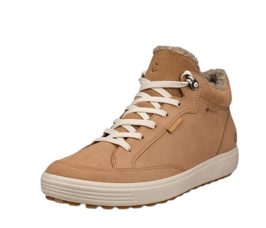 ECCO Buty zimowe Soft 7 Tred GTX (skóra nubukowa, wodoodporne) brązowe damskie