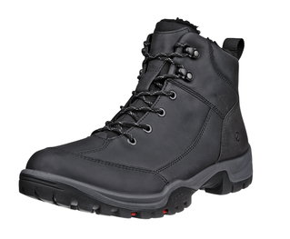 ECCO zimowe buty trekkingowe Xpedition III WP/WL (skóra nubukowa, wodoodporne, ciepłe) czarne męskie