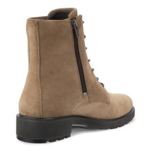 ECCO Winterstiefel Metropole Vienna (Veloursleder, Schnürstiefel) camelbraun Damen