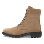 ECCO Winterstiefel Metropole Vienna (Veloursleder, Schnürstiefel) camelbraun Damen