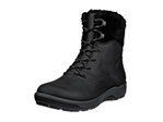 ECCO Winterstiefel Trace Lite WP Mid Boot (Nubukleder, wasserdicht, warm) schwarz Damen