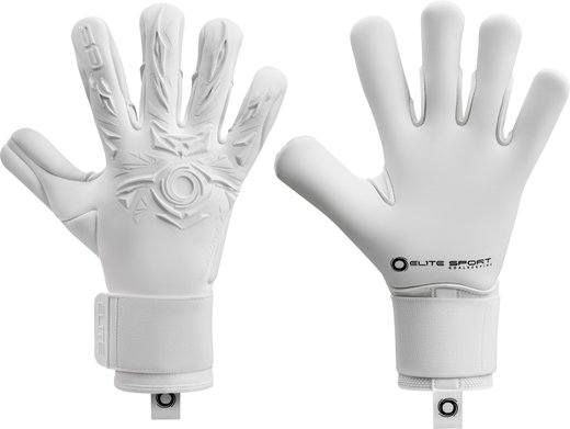 Elite Sport Torwarthandschuhe Neo Revolution X - 4mm Ultra GTech Pro Latex für außergewöhnlichen Grip - weiss