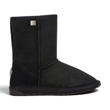 EMU Australia Winterstiefel Platinum Stinger LO (Fütterung aus Schaffswolle) schwarz Damen