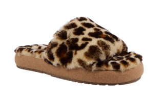 EMU Australia Slippers Mckay Leopard (Sheepskin) brown Ladies