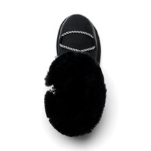 EMU Australia Winterstiefel Blurred (Lammfell, gezähnte Gummiaußensohle) schwarz Damen