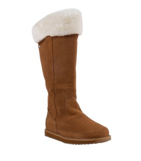 EMU Australia Winterstiefel Georgi (Veloursleder, wasserdicht) kastanienbraun Damen