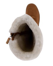 EMU Australia Winterstiefel Georgi (Veloursleder, wasserdicht) kastanienbraun Damen