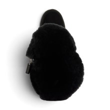EMU Australia Winterstiefel Georgi Wave (Veloursleder, Schafwolle, wasserdicht) schwarz Damen