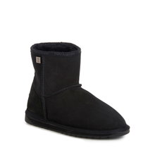 EMU Australia Winterstiefel Platinum Stinger Slim Mini (Schafsleder, Wildleder) schwarz Damen