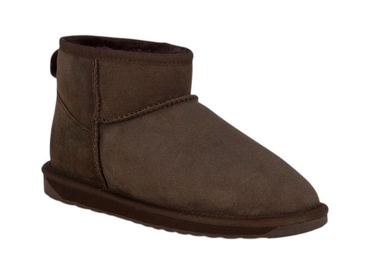 EMU Australia Winterstiefel Stinger Micro (Fütterung aus doppeülter Schaffswolle) chocolatebraun Damen