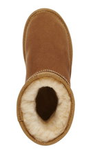 EMU Australia Winterstiefel Platinum Stinger Slim Mini (Schafsleder, Wildleder) kastanienbraun Damen